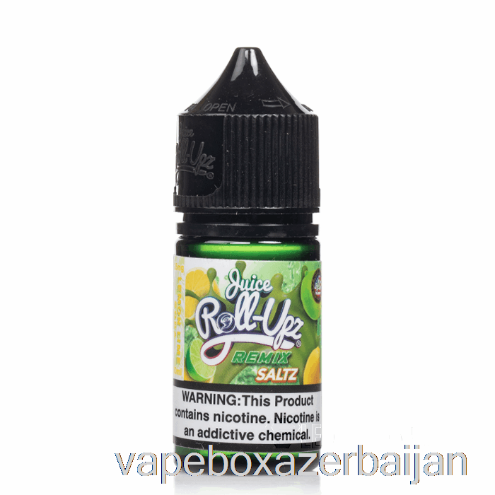 E-Juice Vape Lemon Lime Soda - Juice Roll Upz Remix Salts - 30mL 50mg